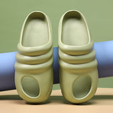 Mens Slide Plus Size Slippers Summer Men'S Casual Coconut Trend