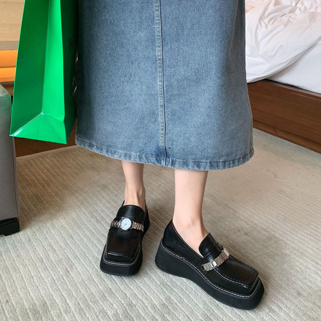 Platform Heels for Women Spring Removable Platform Sandals