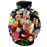 Anime Hoddies 3D Digital Printing Hoodie