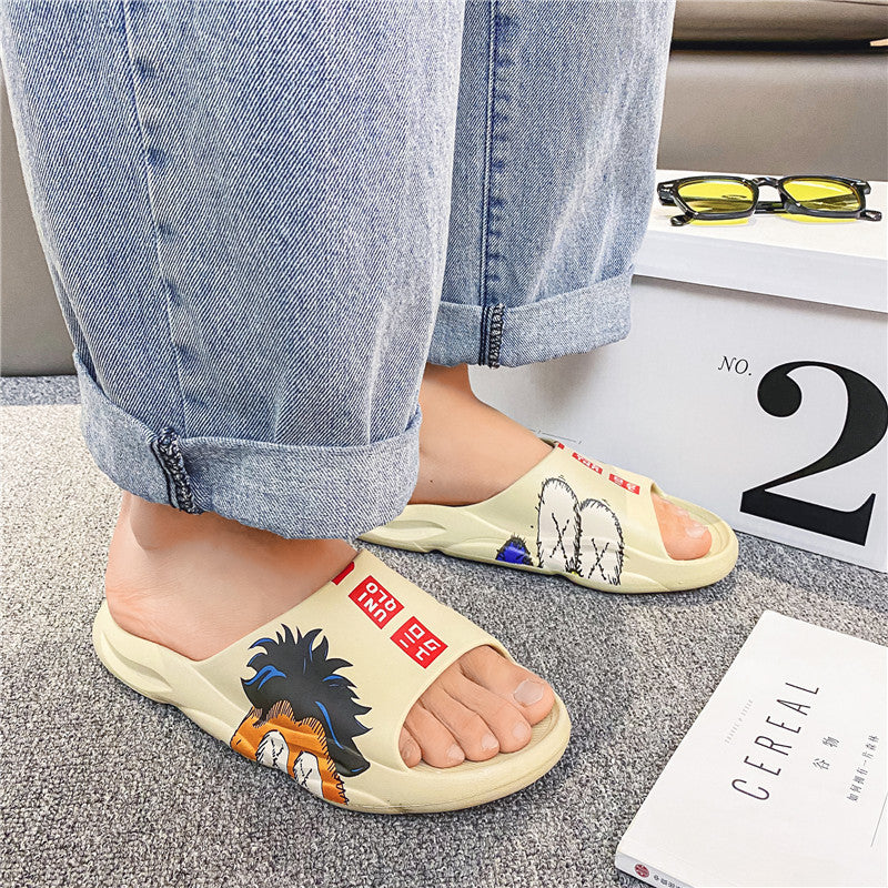 Mens Slide Coconut Slippers Men'S Dad Sandals Summer