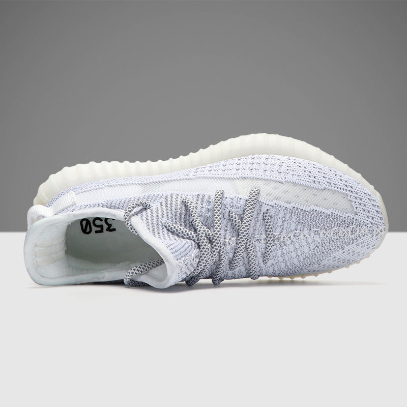 350 V2 Coconut Fleece-Lined 350 Starry Sports Big Talker Coconut Shoes Male Lovers Shoes
