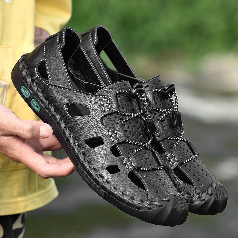 Tactical Trekking Sandals Summer Sandals Men's Sandals Hollowed Leisure Beach Shoes