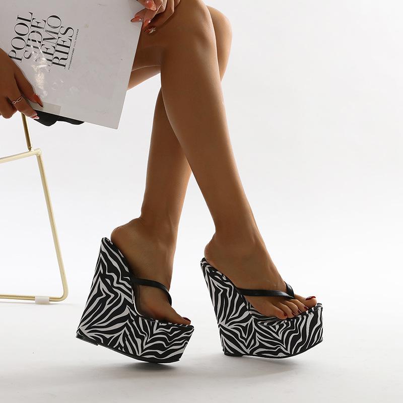Platform Heels for Women Fashion Wedge Non-Slip Platform Open Toe Casual High Heel