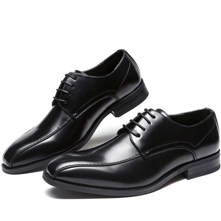 Men's Dress Shoes Classic Leather Oxfords Casual Cushioned Loafer Leather Shoes Men's Gentleman Formal Wear Business Casual