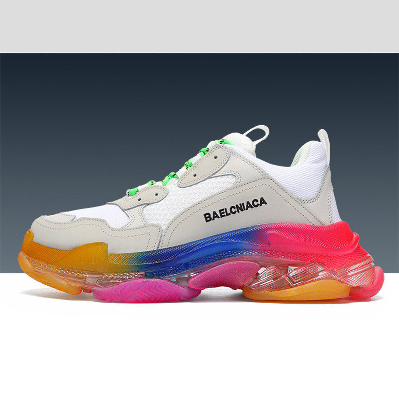 Unisex Balenciaga Clunky Sneaker   Men's Platform Height Increasing Insole