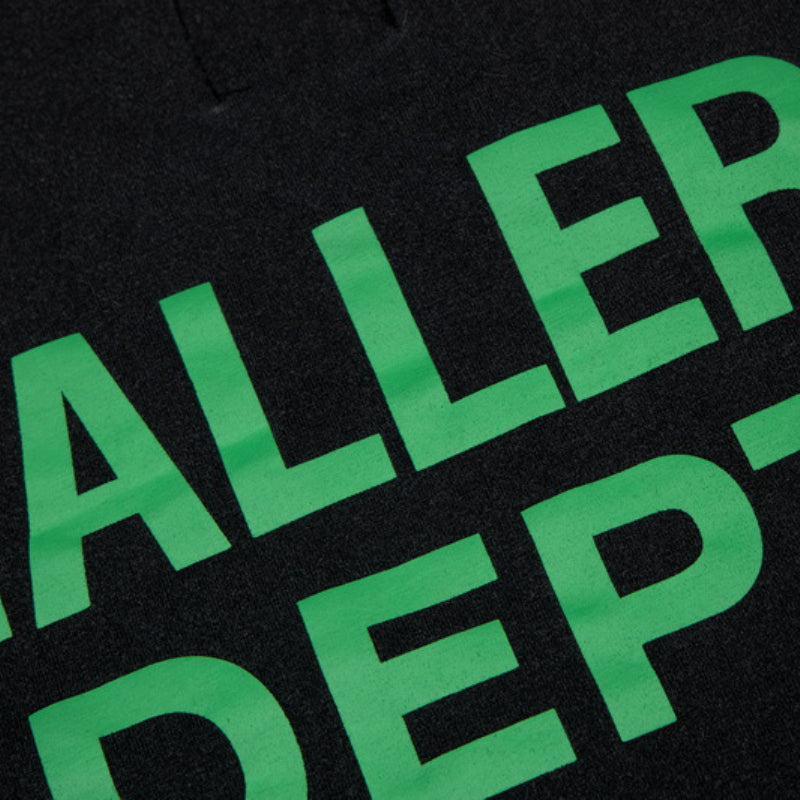 Gallery Dept T Shitrs Vintage Printed Letter Short Sleeve Loose