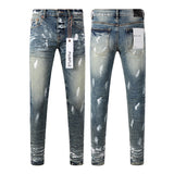 Purple Brand Jeans Pure Cotton High Street Trend