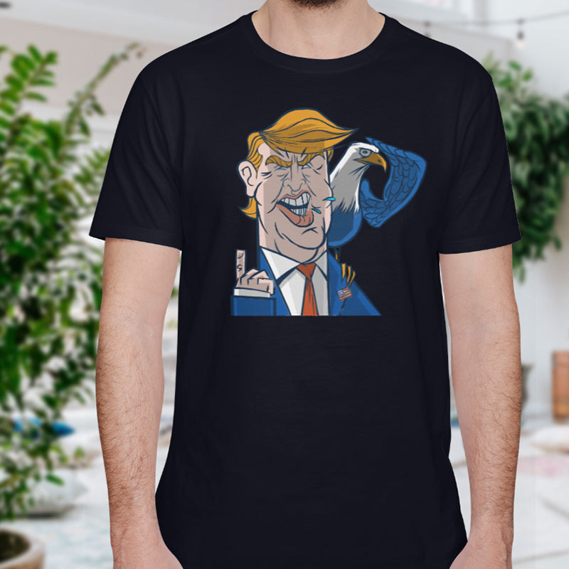 Trump T-Shirts Casual Couple Tops