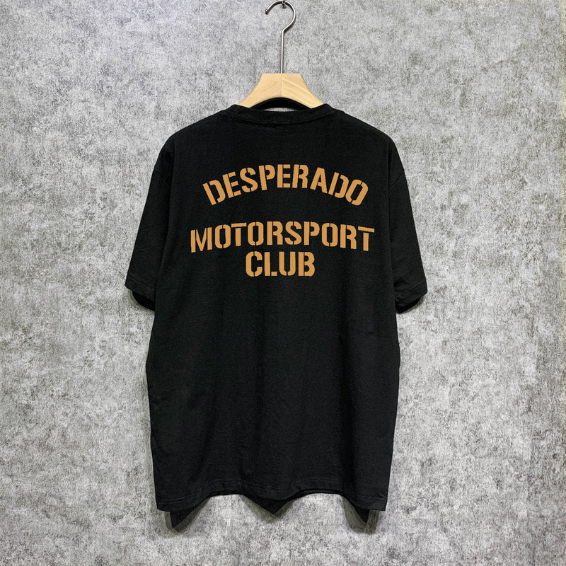 Rhude T Shirts Printed Trendy Pure Cotton