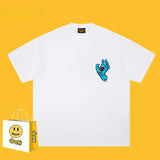 Drew T Shirts Cotton Summer Loose Men's Short Sleeve