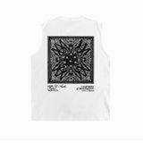 Amiri tank top simple logo square scarf printing