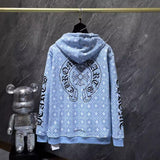 Chh Chrome Hearts Hoodie autumn and winter logo full of zipper cardigan jacket hooded