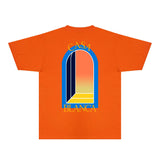 Casablanca T Shirts Fashion Print Street