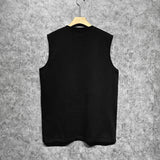 Amiri tank top hand held planet printing
