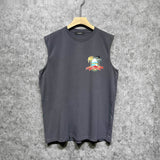 Amiri tank top mirror printing