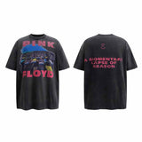 SAINT MICHAEL Vintage T Shirt PSYCHO21 PINK FLOYD ROCK Vintage Printed Short Sleeve