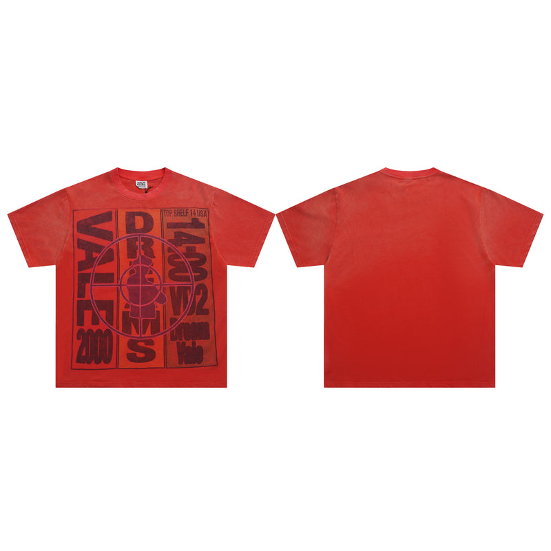 Valeforever Vale T Shirts White Ink DTG Printing Salt Monkey Wash
