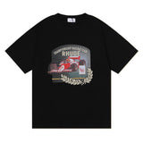 Rhude T Shirt Rhude F1 Racing Gran Prix Circuit De Monaco HD Printing