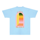 Casablanca T Shirts Fashion Print Street