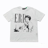 ERD T Shirts Summer Portrait Printing Loose Short Sleeve T-shirt