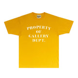 Gallery Dept T Shirt Retro Printed Loose Short-Sleeved Shirt (part2)