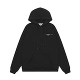 OFF WHITE Hoodie Trendy Street Style Personalized Cotton