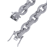 Chains Hip Hop Zircon Cross Chain O Chain Necklace Rap Spectrum Royalty