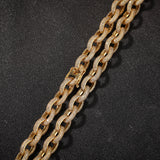 Chains Hip Hop Zircon Cross Chain O Chain Necklace Rap Spectrum Royalty