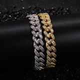 Chains Hip Hop Zircon Mix Inlaid Cuban Necklace Spectrum Royalty