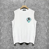 Amiri tank top black panther print