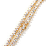Chains Zircon Necklace Tennis Chain Spectrum St. Valentine's