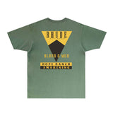 Rhude T Shirts Printed Trendy Pure Cotton