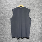 Amiri tank top hand held planet printing