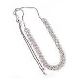 Chains Zircon Cuban Stitching Necklace Fashion Spectrum St. Valentine's