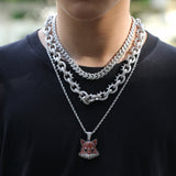 Chains Hip Hop Bracelet with Zircon Spectrum Royalty St. Valentine's