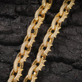 Chains Hip Hop Bracelet with Zircon Spectrum Royalty St. Valentine's