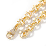 Chains Hip Hop Bracelet with Zircon Spectrum Royalty St. Valentine's