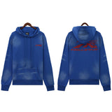 Mens trendy Hoodie & Pants Vintage Washed Old Hooded Sweater Hoodie