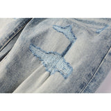 Purple Brand Jeans Pure Cotton High Street Trend #9093