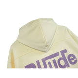 Rhude Hoodie Retro Style Loose Casual Men's and Women's Hoodie