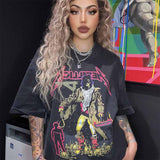 SAINT MICHAEL Vintage T Shirt Tour Limited FOG Earth Lizard Man Short Sleeve