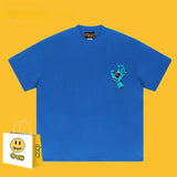 Drew T Shirts Cotton Summer Loose Men's Short Sleeve