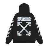 OFF WHITE Hoodie Trendy Street Style Personalized Cotton