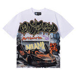 Godspeed T Shirts Atlanta Supercar Printed Cotton Casual Short Sleeve Men and Women