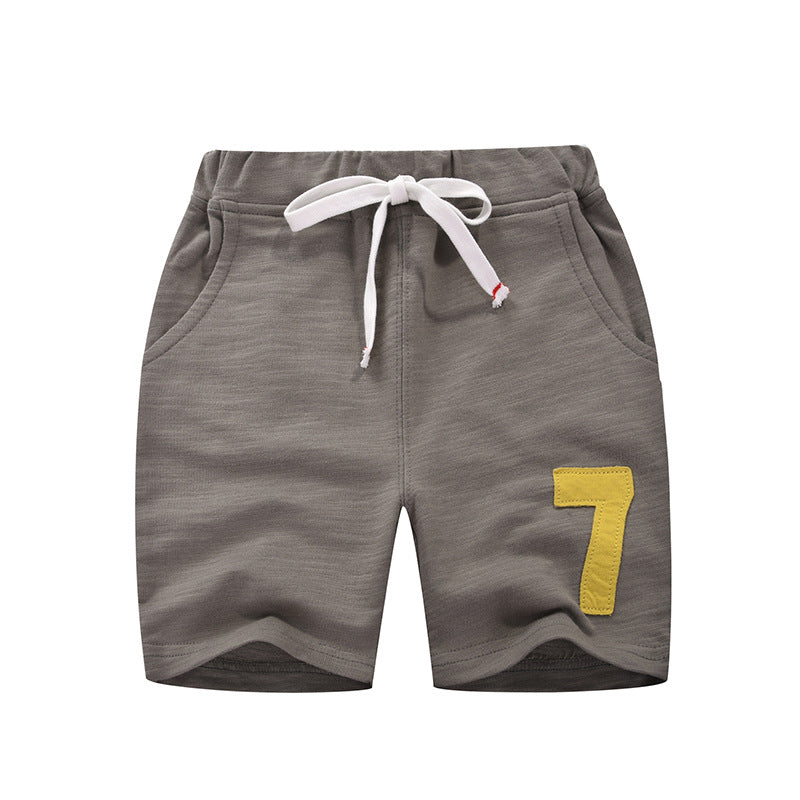 Boy Shorts Children's Clothing Summer Children's Shorts Fifth Pants Boys' Korean-Style Digital Sports Pants