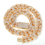 Chains 16mmAAA Zircon Cuban Necklace Summer Spectrum St. Valentine's
