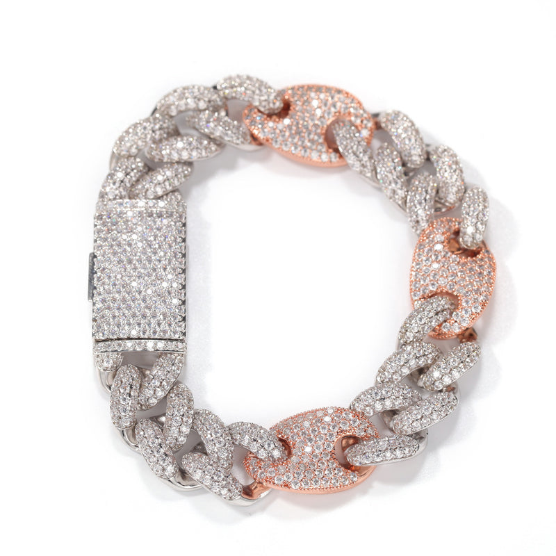 Chains 16mmAAA Zircon Cuban Necklace Summer Spectrum St. Valentine's
