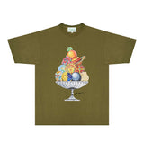 Casablanca T Shirts Fashion Print Street