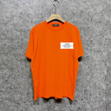 Amiri t shirts hollywood artistic font print short sleeve tee