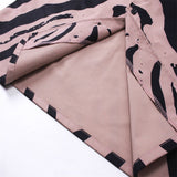 Rhude T Shirt Zebra Letter Embroidery Casual Short Sleeve Shirt, Shorts